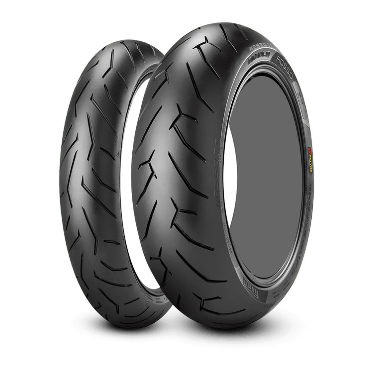 Pirelli Diablo Rosso II Tire Set - CBR600F4 CBR600RR VFR800 VTR1000F