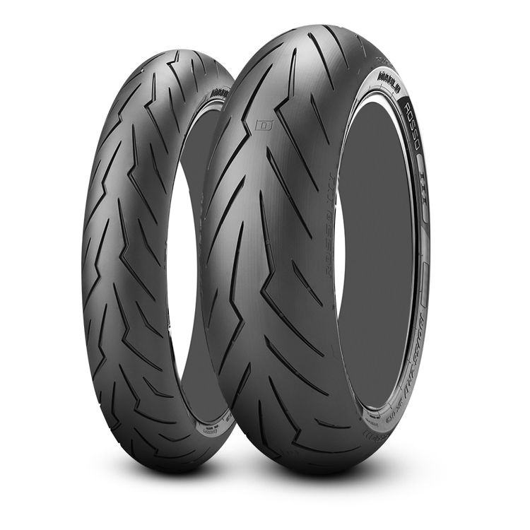 Pirelli Diablo Rosso III Tire Set - CBR600F4 CBR600RR VFR800 VTR1000F