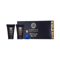 SET VERSACE 3PC DYLAN BLUE POUR HOMME 0.17 EDT+0.8 SG+0.8 ASB (M)