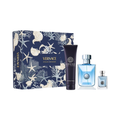 SET VERSACE 3PC POUR HOMME 3.4 EDT+5.0 SG+0.17 EDT MINI (M) HARD BOX