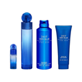 SET PE PERRY ELLIS 4PC 360 VERY BLUE 3.4 EDT+6.0 DEO SPRAY+3.0 SG+0.25 EDT SPRAY (M) HARD BOX