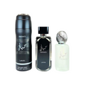 Set Lattafa 3Pc Hayaati 3.4 Edp+6.67 Deo Spy+1.7 Hair Mist (U)