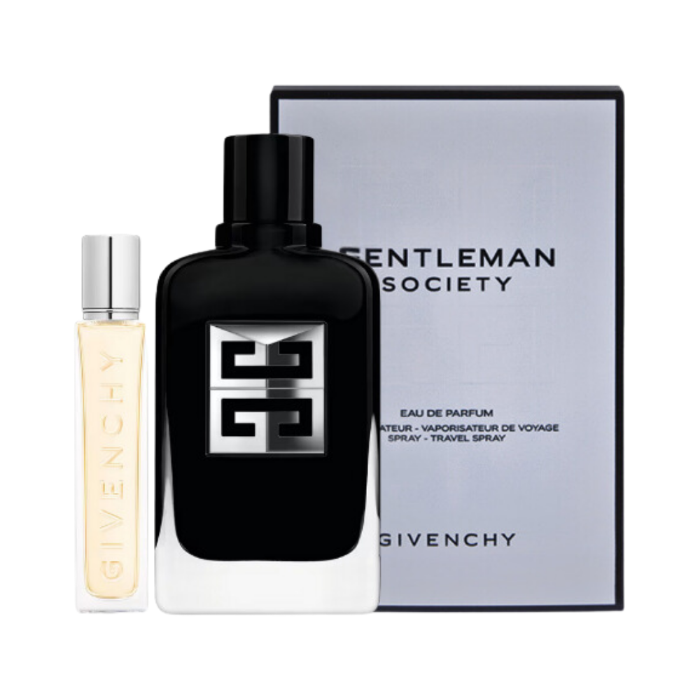 SET GIVENCHY 2PC GENTLEMAN SOCIETY 3.3 EDP+0.42 EDP TRAVEL SPRAY