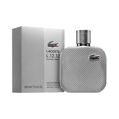 LACOSTE L.12.12 SILVER GREY 3.3 EDP (M)