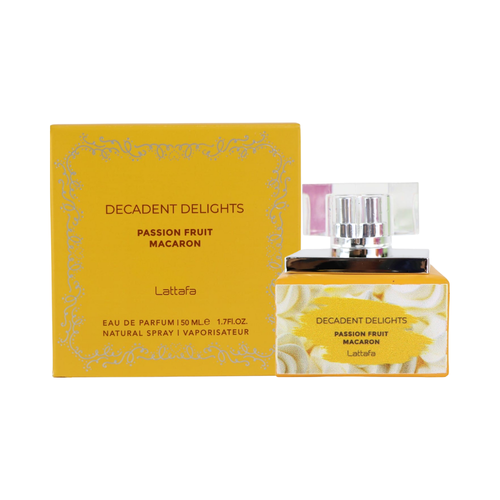 LATTAFA DECADENT DELIGHTS PASSION FRUIT MACARON 1.7 EDP (W)