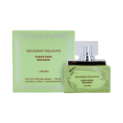 LATTAFA DECADENT DELIGHTS CHOCO PISTA MACARON 1.7 EDP (W)