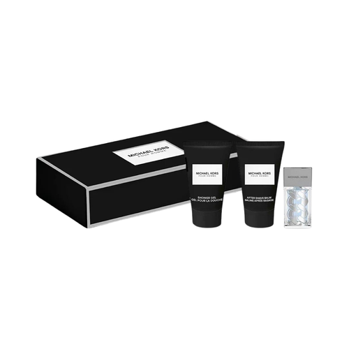 SET MK MICHAEL KORS 3PC POUR HOMME 0.17 EDP+0.84 SG+0.84 ASB (M)