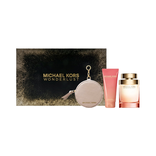 SET MK MICHAEL KORS 3PC WONDERLUST 3.4 EDP+3.4 BL+COIN PURSE (W) HARD BOX