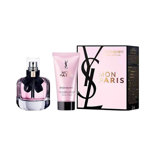 SET YSL YVES SAINT LAURENT 2PC MON PARIS 1.6 EDP+1.6 BL (W) SOFT BOX