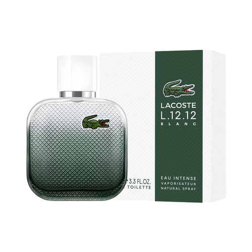 LACOSTE EAU DE LACOSTE L.12.12 BLANC EAU INTENSE 3.3 EDT (M)