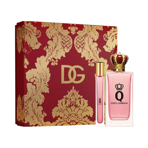 SET D&G DOLCE & GABBANA 2PC Q 3.3 EDP+0.33 EDP (W) HARD BOX