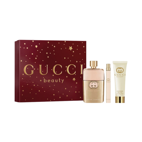SET GUCCI 3PC GUCCI GUILTY POUR FEMME 3.0 EDP+0.33 EDP SPRAY+1.7 BL (W) HARD BOX