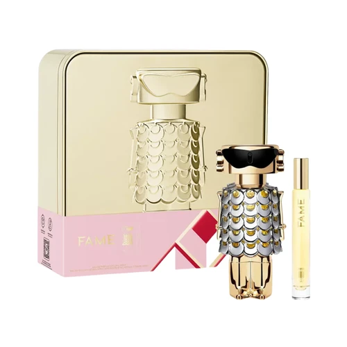 SET PR PACO RABANNE 2PC FAME 2.7 EDP+0.34 EDP SPRAY (W) HARD BOX