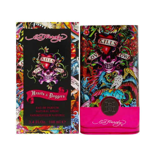 ED HARDY HEARTS & DAGGERS 3.4 EDP (W)