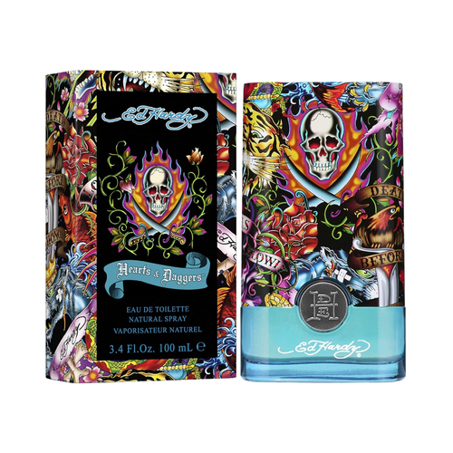 Ed Hardy Hearts & Daggers EDT 3.4 oz Men's