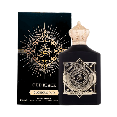 HOP HOUSE OF PERFUMES GLORIOUS OUD BLACK 3.4 EDP (M)