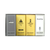 SET PR PACO RABANNE 4PC MEN COLLECTION 0.17 EDT/PARFUM 1 MILLION EDT+1 MILLION ELIXIR PARFUM INTENSE+INVICTUS EDT+PHANTOM EDT (M) COFFRET HARD BOX