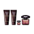 SET VERSACE 4PC CRYSTAL NOIR 3.0 EDT+3.4 BL+3.4 SG+0.5 EDT (W) HARD BOX