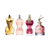 SET JPG JEAN PAUL GAULTIER 4PC FEMININE MINI COLLECTION 0.20 EDP LA BELLE+SCANDAL+CLASSIQUE+DIVINE (W) SOFT BOX COFFRET
