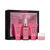 SET EH ED HARDY 4PC POUR FEMME 3.4 FRAGRANCE MIST+1.7 BL+1.7 BW+STEAMER CUBE (W) SOFT WINDOW BOX
