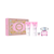 SET VERSACE 4PC BRIGHT CRYSTAL POUR FEMME 3.0 EDT+3.4 BL+3.4 SG+0.17 EDT MINI (W) HARD BOX