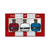 SET FORD 3PC MUSTANG 1.0 EDT RED+WHITE+BLUE (M) DISPLAY BOX COFFRET
