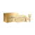 Coach New York Gold 3-Piece Women's Gift Set – 3.0 oz Parfum, 3.3 oz Body Lotion, Pouch