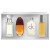 SET CALVIN KLEIN 4PC WOMEN COLLECTION 0.5 EDP SPRAY ESCAPE+CK ONE+ETERNITY+OBSESSION (W)