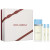 SET DOLCE & GABBANA 3PC LIGHT BLUE POUR FEMME 3.3 EDT+0.33 EDT SPRAY (2) (W) HARD BOX