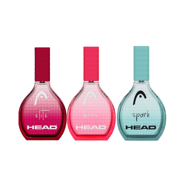 SET HEAD 3PC WOMEN COLLECTION 1.7 EDT HEAD BLISS+SPARK+ELITE (W) WINDOW BOX