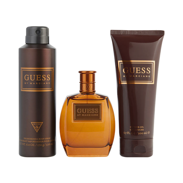 SET GUESS 3PC MARCIANO 3.4 EDT+6.7 SG+6.0 BODY SPY (M) SOFT WINDOW BOX