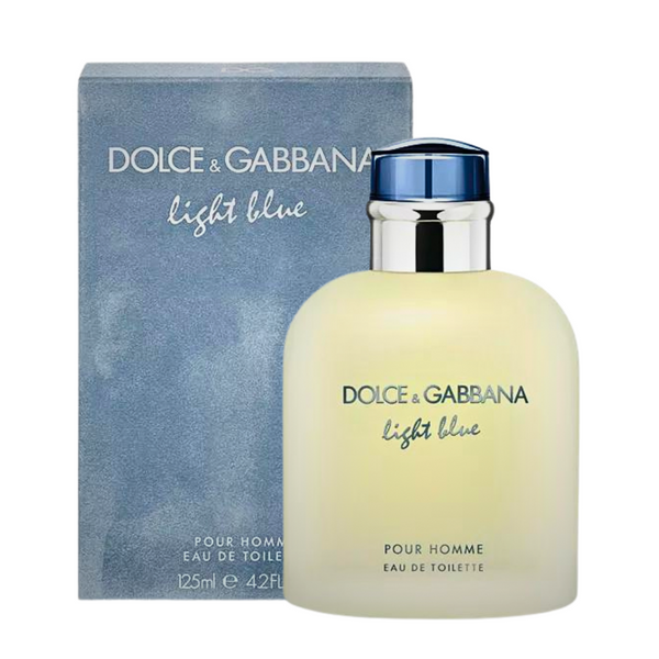 D&G DOLCE & GABBANA LIGHT BLUE POUR HOMME 4.2 EDT (M)