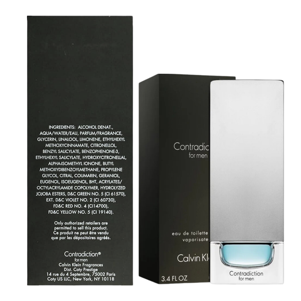 Calvin Klein Contradiction For Men 3.3 Edt (M) Calvin Klein Contradiction For Men 3.3 Edt (M)