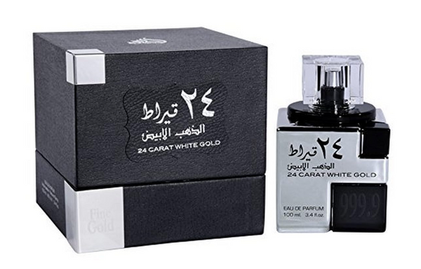 Lattafa 24 Carat White Gold 3.4 Edp (U) Lattafa 24 Carat White Gold 3.4 Edp (U)