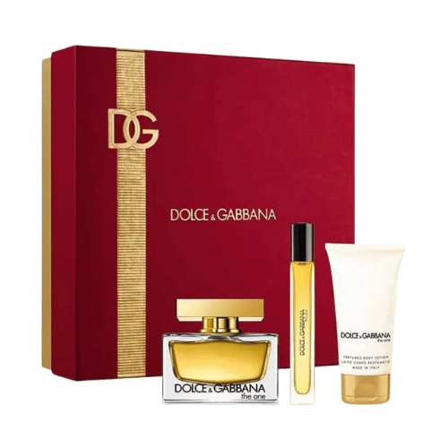 Set D&G Dolce & Gabbana 3PC The One 2.5 EDP+1.7 BL+0.33 EDP (W) Hard Box