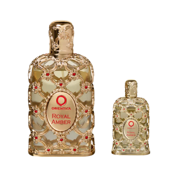 SET ORIENTICA 2PC LUXURY COLLECTION ROYAL AMBER 1.0 EDP+0.25 EDP (U) SOFT WINDOW BOX