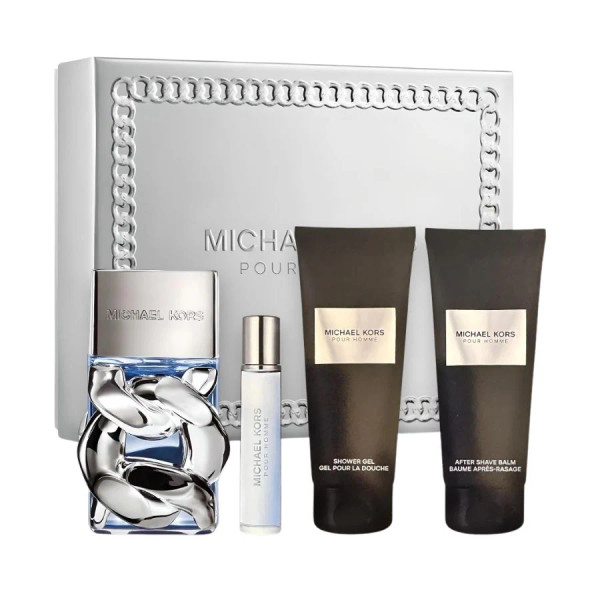 Set Michael Kors 4Pc Pour Homme 3.4 Edp+0.30 Edp Spray+3.4 Asb+3.4 Sg (M) Set Michael Kors 4Pc Pour Homme 3.4 Edp+0.30 Edp Spray+3.4 Asb+3.4 Sg (M)