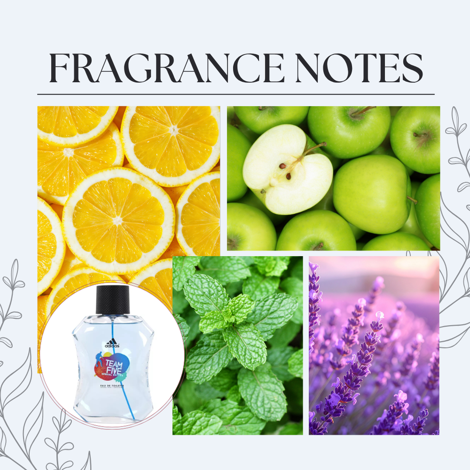 ADIDAS TEAM FIVE 3.4 EDT (M)