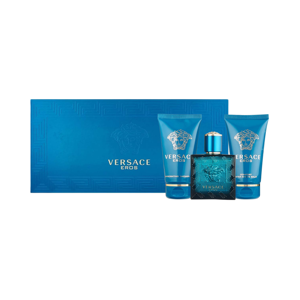 SET VERSACE 3PC EROS POUR HOMME 0.17 EDT+0.8 ASB+0.8 SG (M) SOFT BOX