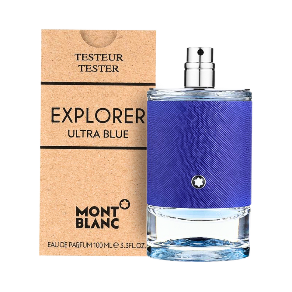 MONT BLANC EXPLORER ULTRA BLUE 3.3 EDP (M) TESTER W/ CAP
