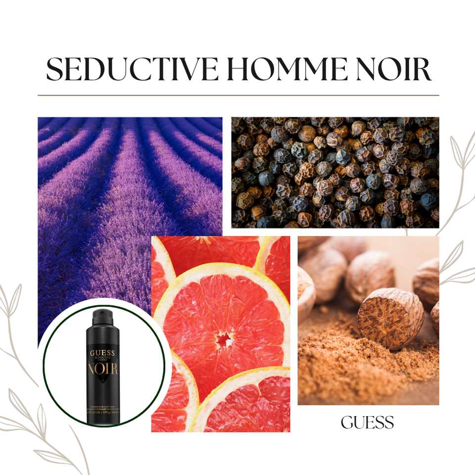 GUESS SEDUCTIVE HOMME NOIR 6.0 DEO SPRAY (M)