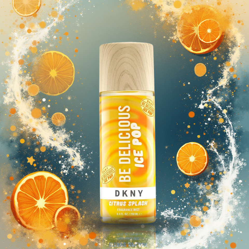 DK DONNA KARAN DKNY BE DELICIOUS ICE POP CITRUS SPLASH 8.4 FRAGRANCE MIST (W)
