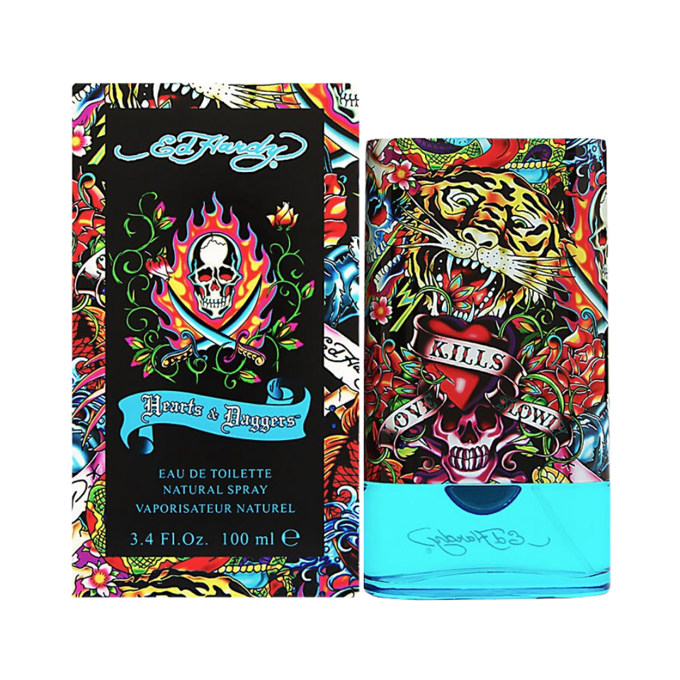 EH ED HARDY HEARTS DAGGERS 3.4 EDT (M)