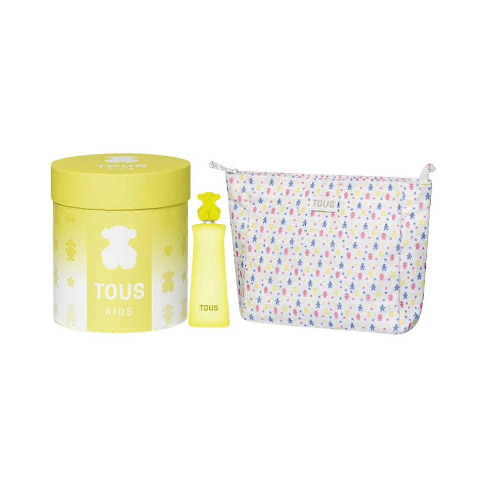 SET TOUS 2PC KIDS BEAR FRIENDS 3.4 EDT+VANITY CASE (U) HARD BOX