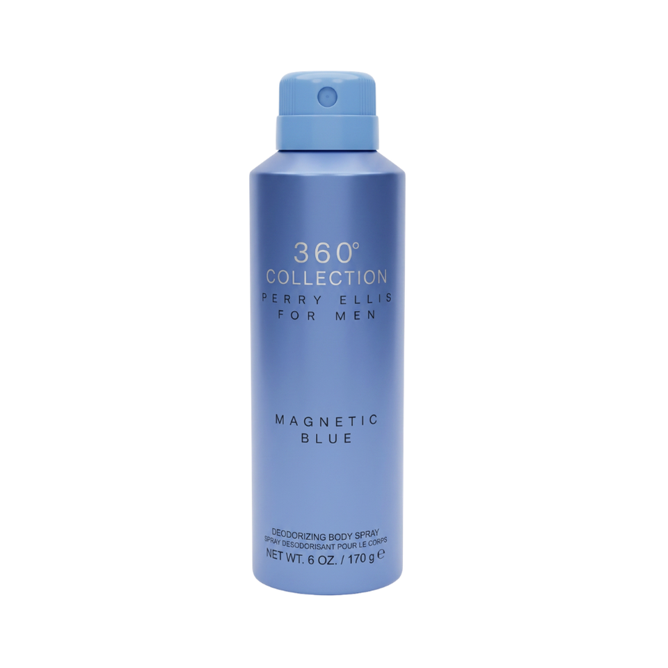 PE PERRY ELLIS 360 COLLECTION MAGNETIC BLUE 6.0 DEO SPRAY (M)