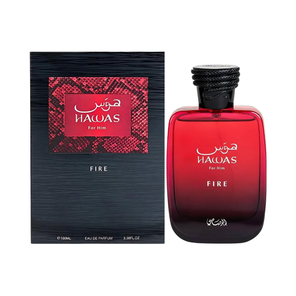Rasasi Hawas Fire for Him EDP 3.38 oz Men's