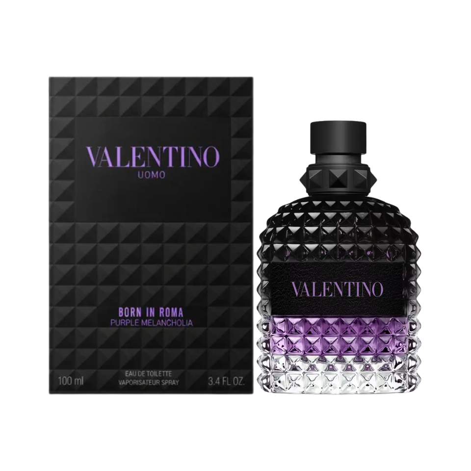 Valentino Uomo Born in Roma Purple Melancholia EDT 3.4 oz Men's
