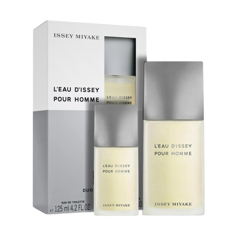 ISSEY MIYAKE 2PC L'EAU D'ISSEY POUR HOMME 4.2 EDT+1.35 EDT (M) SOFT BOX
