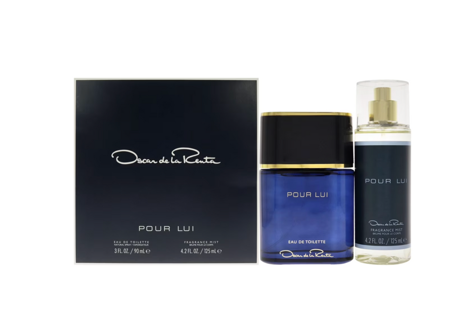 SET OSCAR DE LA RENTA 2PC POUR LUI 3.0 EDT+4.2 BODY MIST (M) SOFT BOX