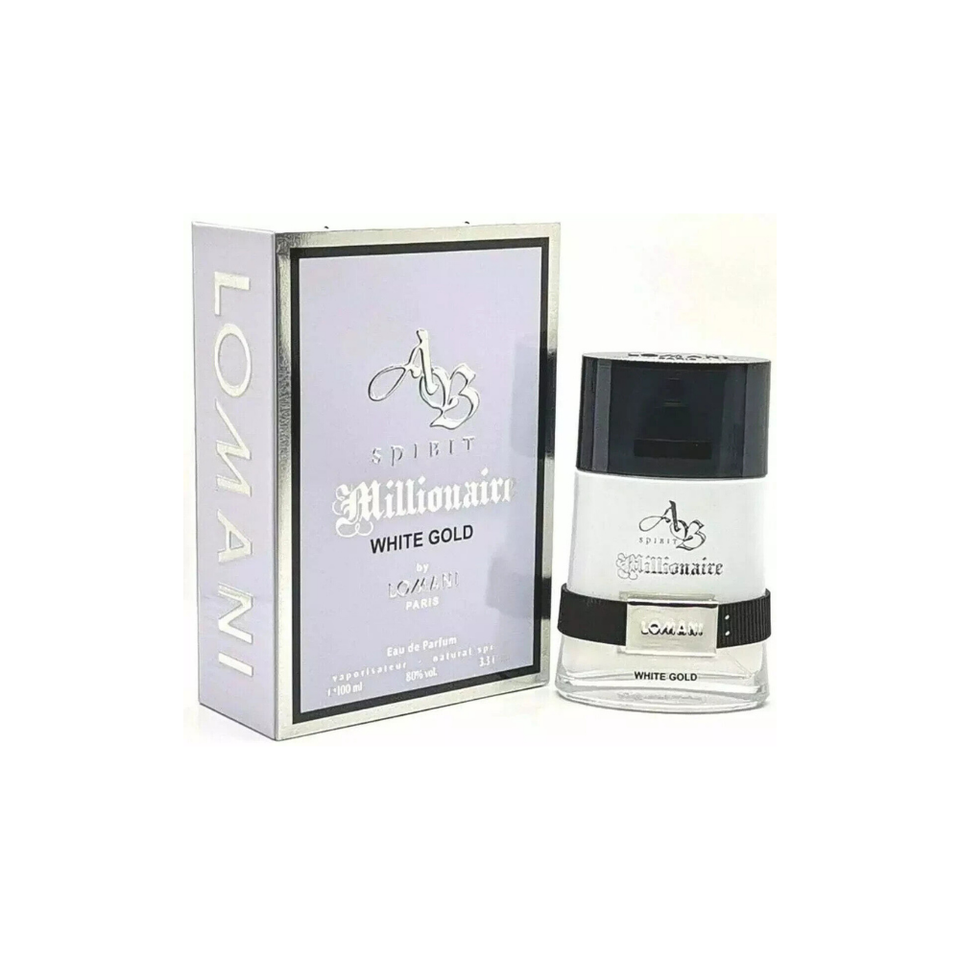 LOMANI AB SPIRIT MILLIONAIRE WHITE GOLD 3.3 EDP (M)